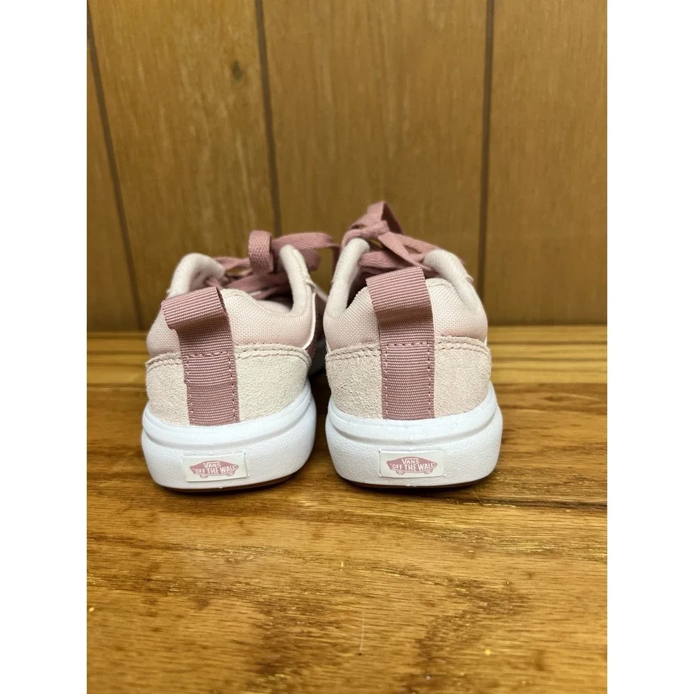 Vans Range EXP Kids Sneakers Size 13.5 Pink Lace Up Lightweight Athletic Shoes